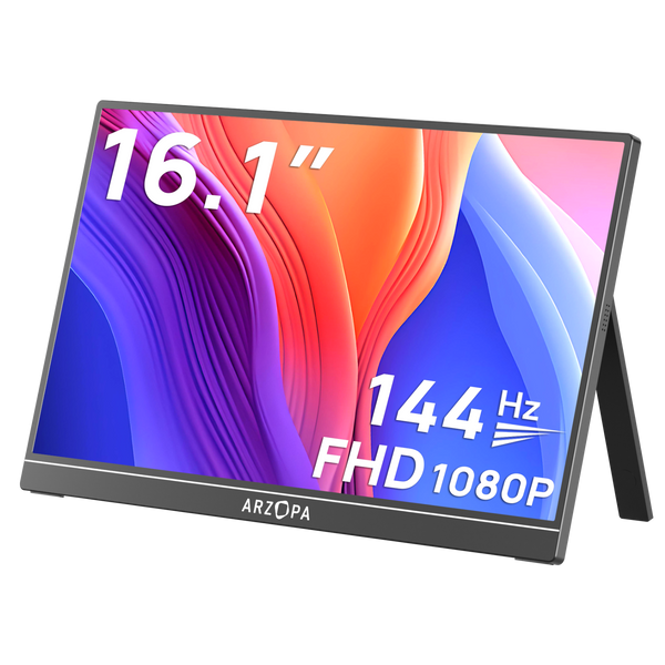 Arzopa Z1FC 144Hz Portable Gaming Monitor | 16.1" Screen