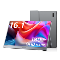 ARZOPA Z3FC 16.1'' 180Hz 2560x1440 QHD Portable Gaming Monitor Bundle