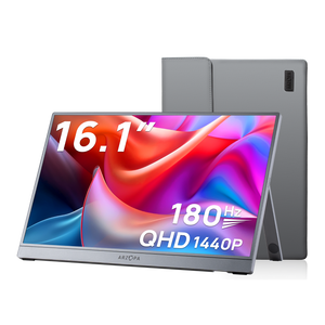 ARZOPA Z3FC 16.1'' 180Hz 2560x1440 QHD Portable Gaming Monitor Bundle