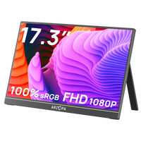 Arzopa A1M | 17.3'' 1080p Large Portable Monitor for Work