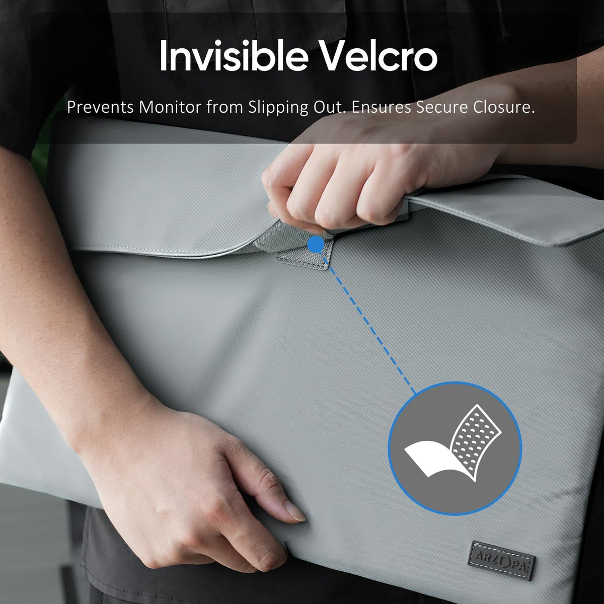 Arzopa 16.1" Portable Monitor Sleeve Bag - Arzopa