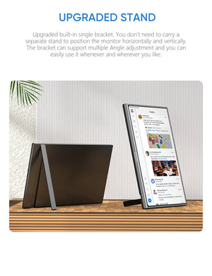 Arzopa A1M 17.3" Large 1080p Portable Monitor - Arzopa