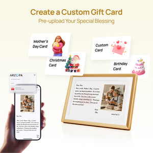 Arzopa D10 Champagne Gold | 10.1" Digital Photo Frame - Arzopa