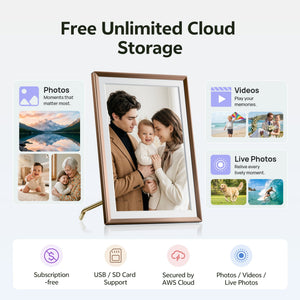 Arzopa D14 Pro 14" 2K Digital Photo Frame - Arzopa
