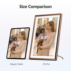Arzopa D14 Pro 14" 2K Digital Photo Frame - Arzopa