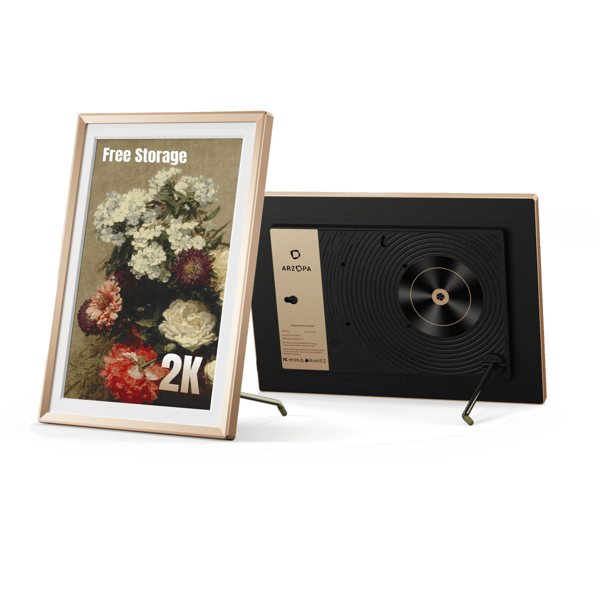 Arzopa D14 Pro 14" 2K Digital Photo Frame - Arzopa