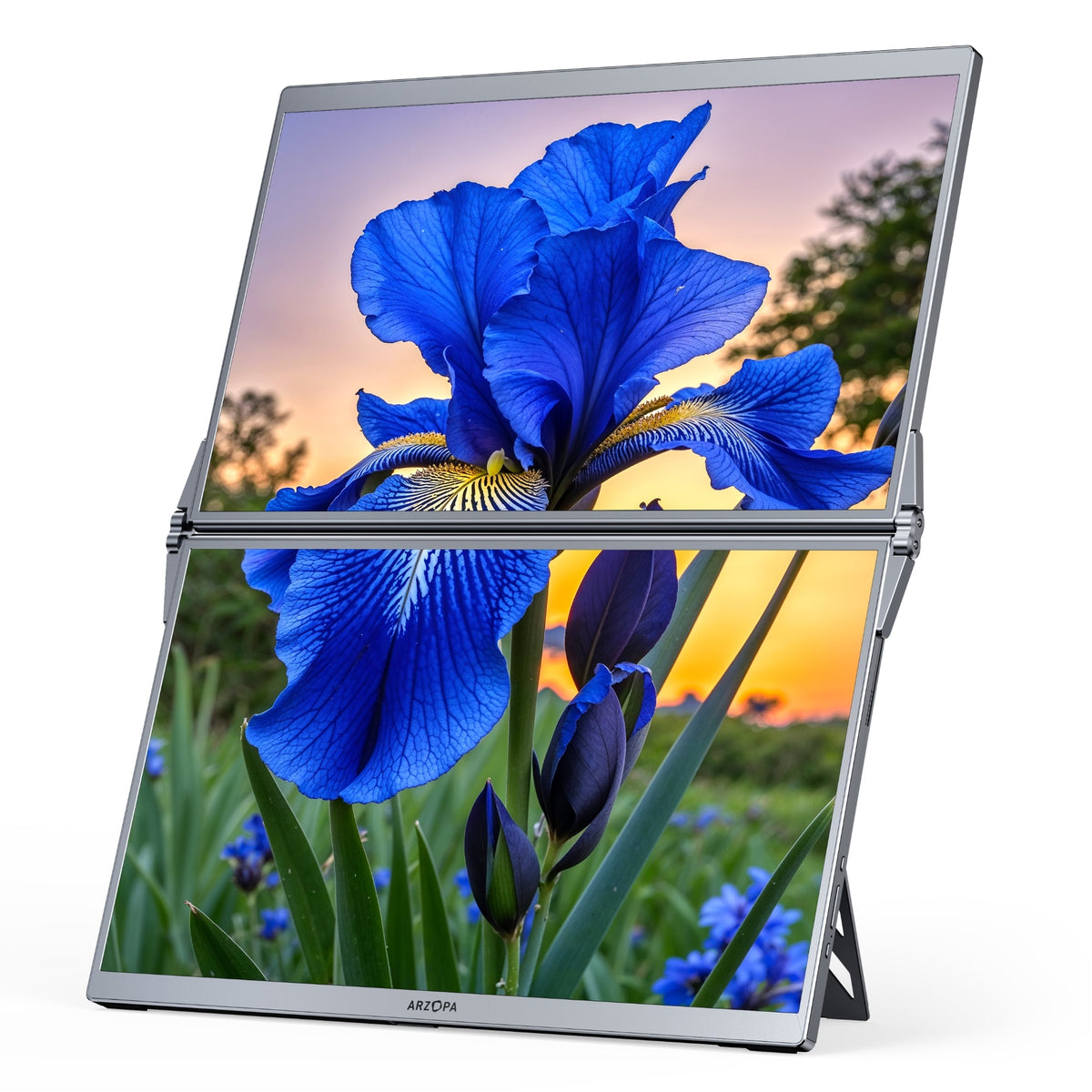 Arzopa E1 15.6" Portable Dual-Screen Monitor - Arzopa