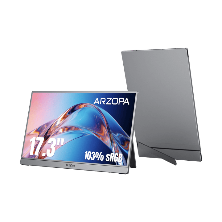 Arzopa Z1C PLUS 17.3" Large 1080p Portable Monitor - Arzopa