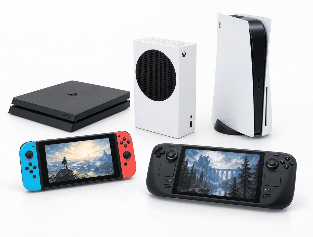 gaming consoles