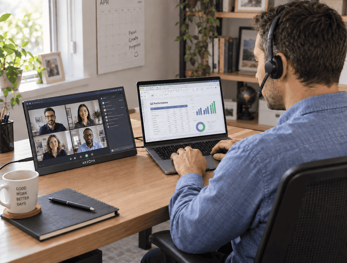 portable monitor for home officers