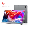 Arzopa Z3FC 16.1" 2.5K 180Hz Portable Gaming Monitor FreeSync