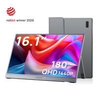 Arzopa Z3FC 16.1" 2.5K 180Hz Portable Gaming Monitor FreeSync