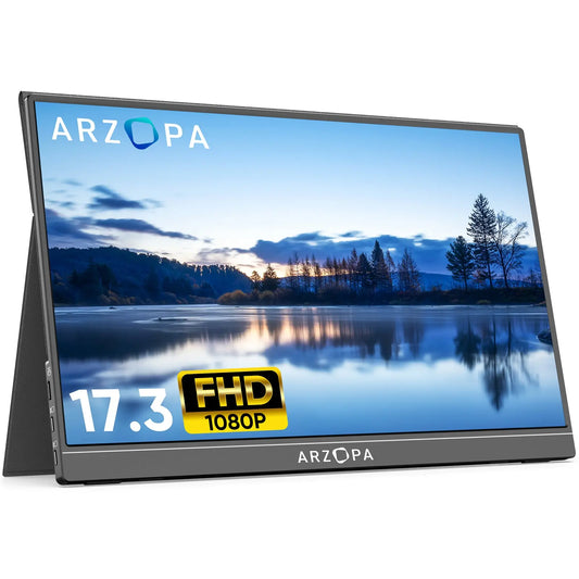 Tragbarer A1 MAX 17,3-Zoll-FHD-Monitor 
